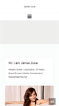 Mobile Screenshot of jameijune.com